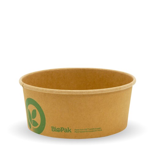 3445800 - Biobowl Paper 750Ml Kraft 148X60mm