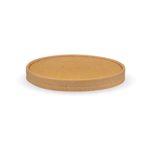 3445806 - Biobowl Paper Lid Kraft 500-1000Ml