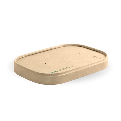 3445824 - BIOBOARD RECT PAPER LID KRAFT SUIT 500-1000ML