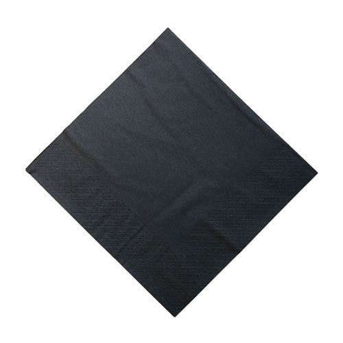 3447700 - 2 Ply Dinner Napkin Black 400mm