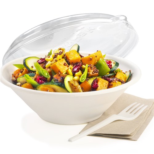 BioCane Pet Dome Lid Clear Suits 800/940ml BioPak