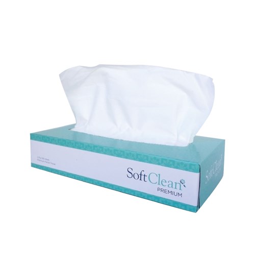 Ultrasoft Facial Tissue 2ply Soft Clean