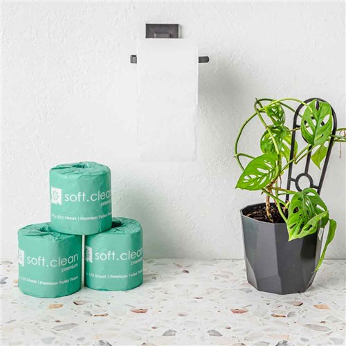 3640474_Soft Clean Premium Toilet Roll 3 Ply 225 Sheets