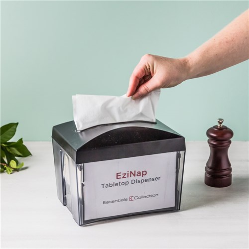 3697295 - Ezi Nap Plastic Napkin Dispenser Black 203x156x165mm
