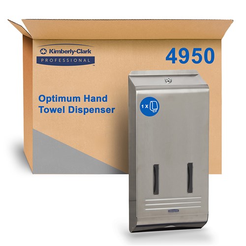 Stainless Steel Paper Hand Towel Dispenser Silver