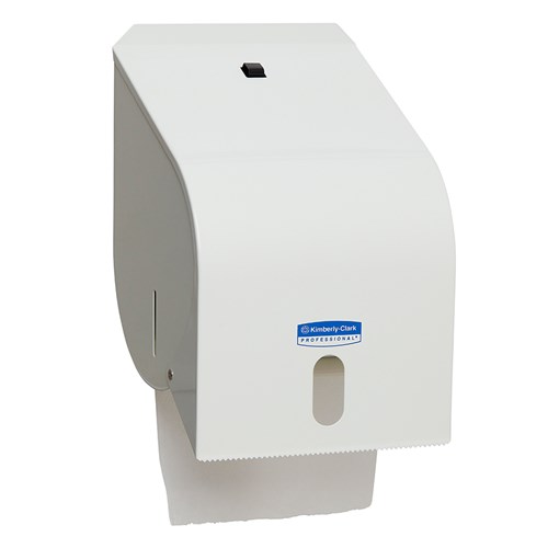Enamel Paper Hand Towel Roll Dispenser White 200x190x310mm Kimberly-Clark