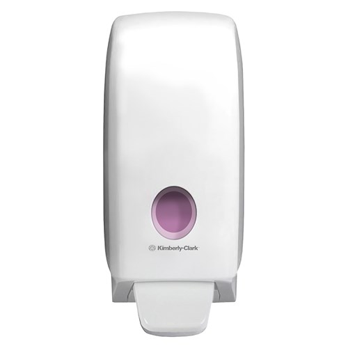 Aquarius Plastic Liquid & Foaming Hand Soap Dispenser White