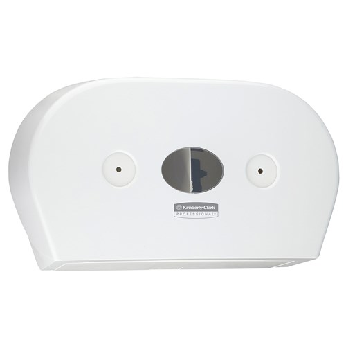 KCP Centrefeed Dispenser Mini Twin ABS White