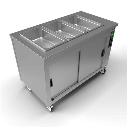4003017 - Versigen Mobile Bain Marie Hot Cupboard HB3