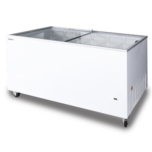 Bromic Chest Glass Top Freezer White 491L CF0500FTFG