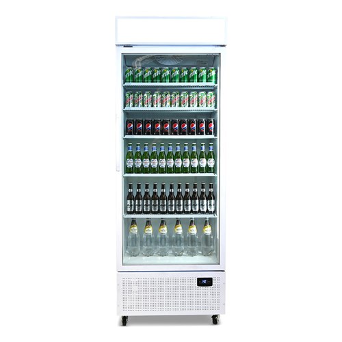 4024081 - Bromic Single Glass Door Upright Fridge 659L White GM0690L