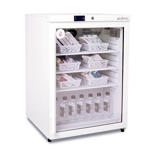Bromic Medical Glass Door Fridge 145L MED0140GD