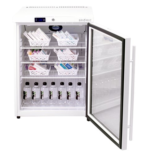 Bromic Medical Glass Door Fridge 145L MED0140GD
