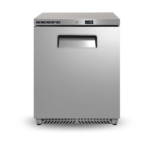 4060520 - Fridge U/C 1Dr Solid 139Lt Rf6.Ubr.1.Sd S/S 600X635x850mm