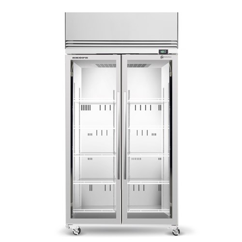 4060620 - Freezer U/R 2Dr Glass 980Lt Tmf1000n/A Wht 1130X745x2210mm