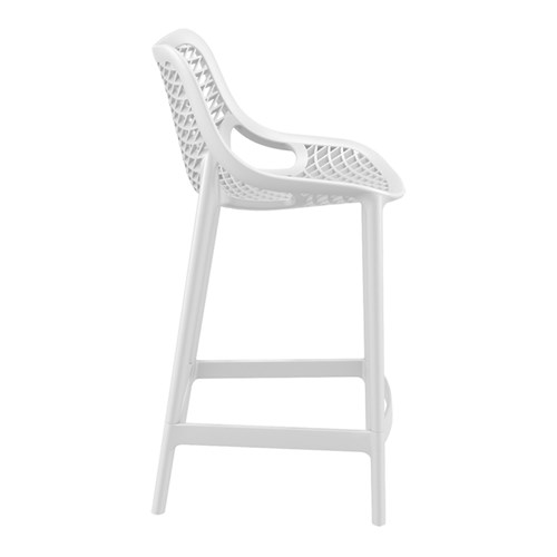 Air Bar Stool 65 White 650mm Siesta