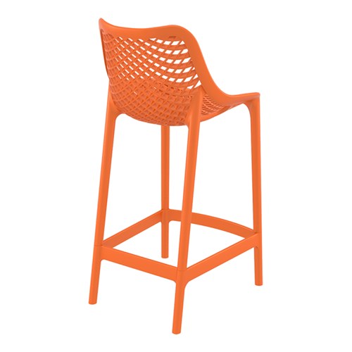 Air Bar Stool 65 Orange 650mm Siesta