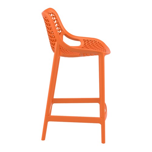 Air Bar Stool 65 Orange 650mm Siesta