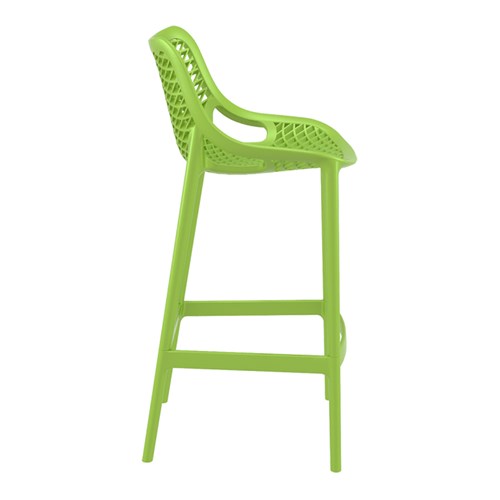 Air Bar Stool 75 Green 750Mm High