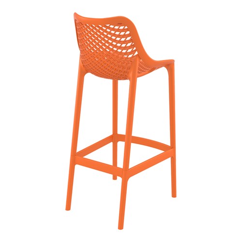 Air Bar Stool 75 Orange 750mm Siesta