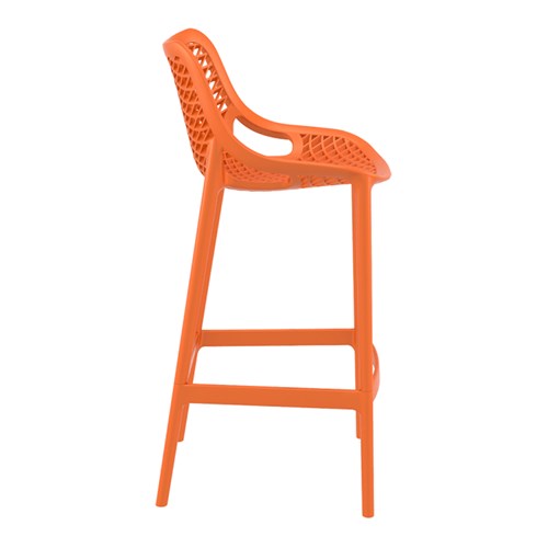 Air Bar Stool 75 Orange 750mm Siesta