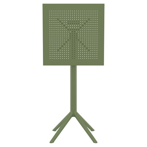 Siesta Sky Folding Bar Table 60 Olive Green 1080mm