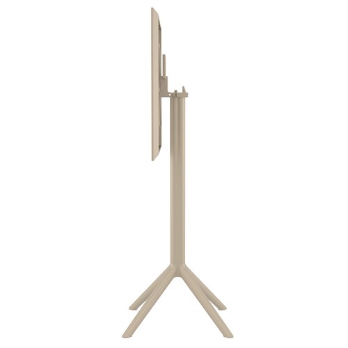 Siesta Sky Folding Bar Table 60 Taupe 1080mm