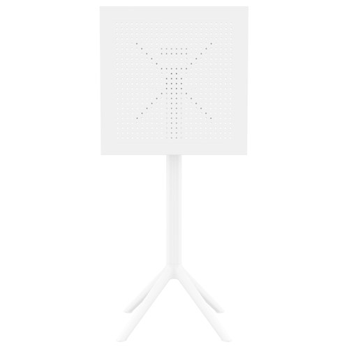 Siesta Sky Folding Bar Table 60 White 1080mm