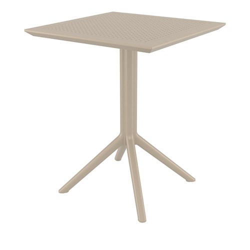 Siesta Sky Folding Table 60 Taupe 740mm