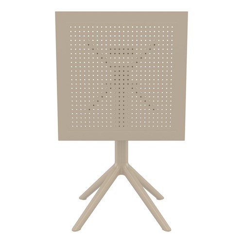 Siesta Sky Folding Table 60 Taupe 740mm