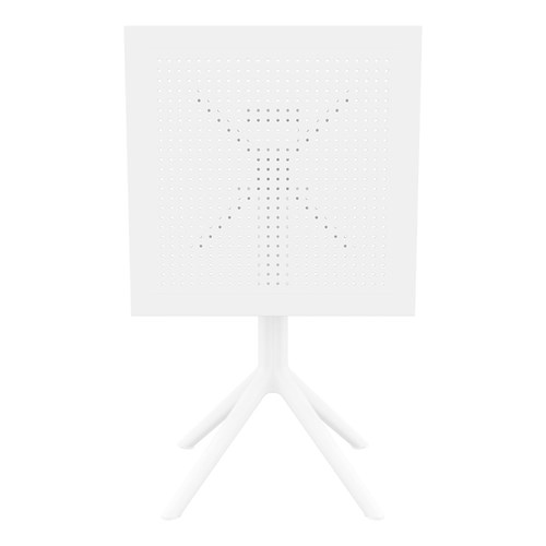 Siesta Sky Folding Table 60 White 740mm