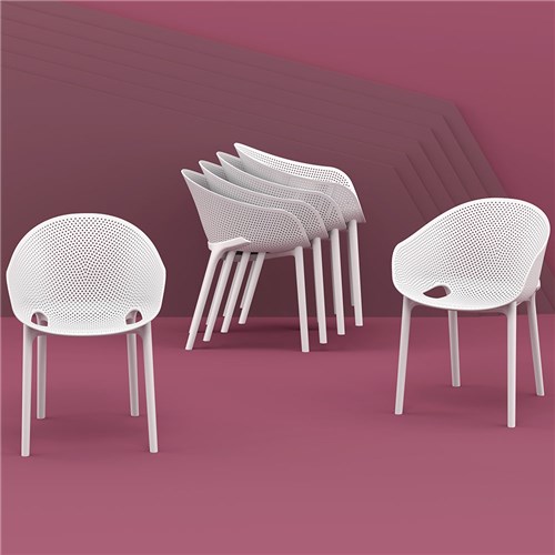 4242237 - SKY LOUNGE CHAIR WHT