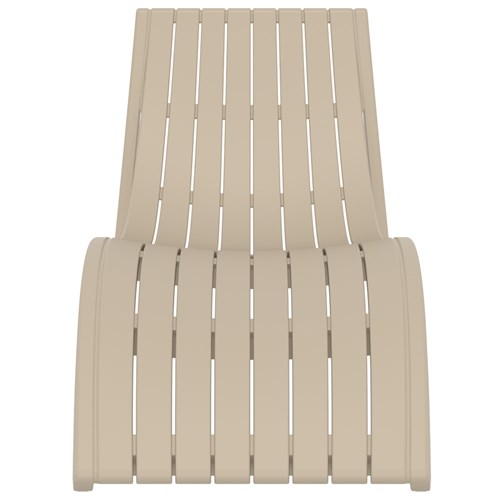 4242258 - SLIM SUNLOUGER TAUPE