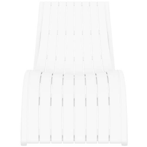 4242259 - SLIM SUNLOUGER WHT