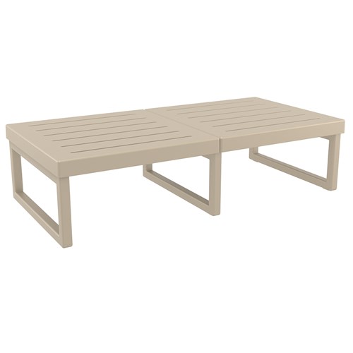 Mykonos Lounge XL Table Taupe 330mm