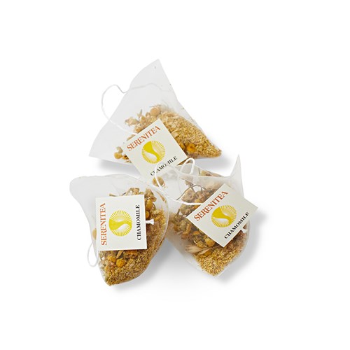 SERENITEA CHAMOMILE PYRAMID TEA BAGS