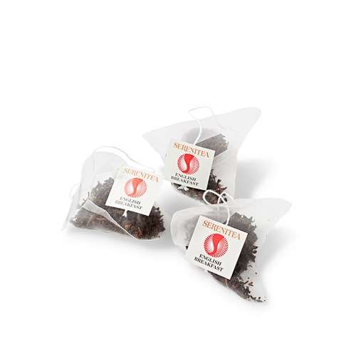 SERENITEA ENGLISH BREAKFAST PYRAMID TEA BAGS