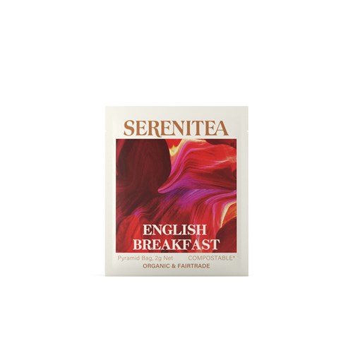 SERENITEA ENGLISH BREAKFAST ENVELOPE PYRAMID BAG