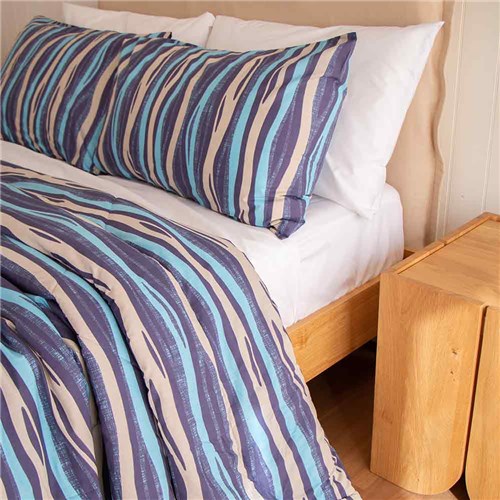 Burleigh Comforter Set Blue Queen
