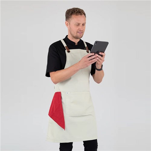BIB APRON LUCA STONE 700X820MM