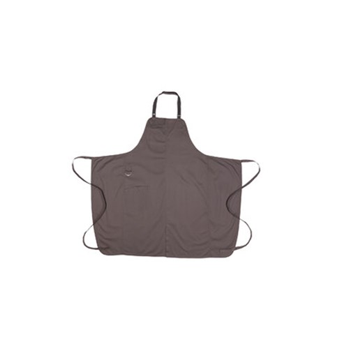 Bib Apron Chefs Brio Mushroom W/ Pocket 1020X1090mm