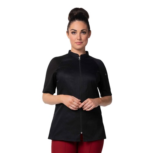 Arcadia Chef Womens Jacket Black Large