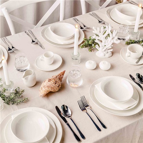 Vital Elevated Bowl White 180mm Ariane