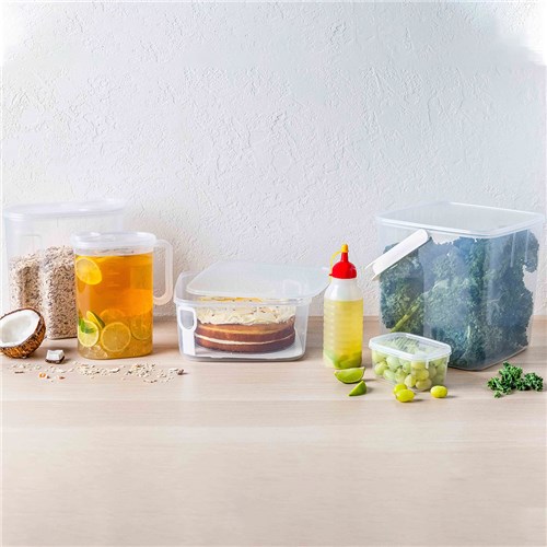 Tellfresh Square Container With Cake Lifter 6L 262x262x120mm Decor