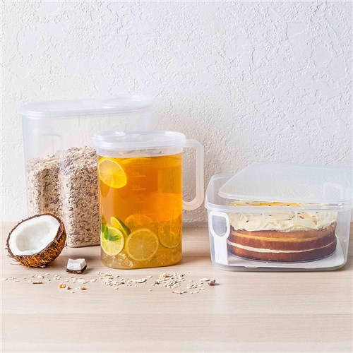 Cereal Server Seal Tight 5Lt Assorted Lid 249X129x254mm (4) Decor