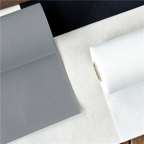 Lisah Paper Table Runner/ Placemat Grey 400mmx24m Pro.mundi