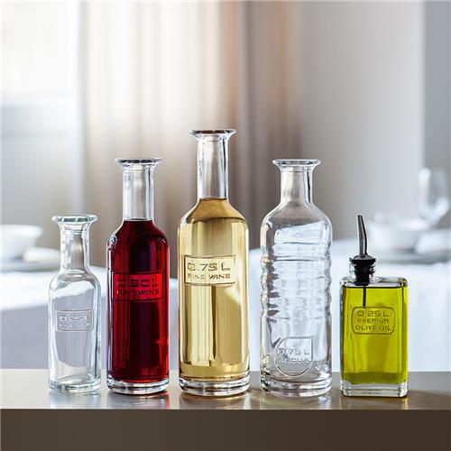 Optima Aqua Glass Water Bottle Luigi Bormioli