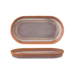Urban Loft Oval Serve Platter 310X165x30mm Auburn