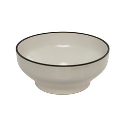 1076367 - MOD RND BOWL 212MM 1577ML DUSTED WHT