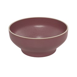 1076387 - Mod Round Bowl Smokey Plum 212mm